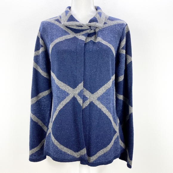 Pure Alpaca Sweaters - Pure Alpaca Baby Alpaca Open Front Cardigan Sweater Peruvian Size S